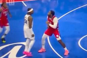 ??打不打架先不說(shuō)！莊神這拳架子擺得不錯(cuò)！復(fù)刻克拉克森名場(chǎng)面