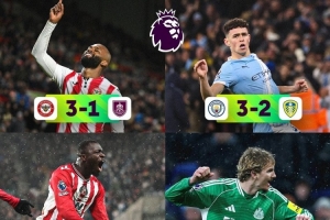 精彩！今日5場英超比賽出現(xiàn)22粒進球，場均打進4.4球