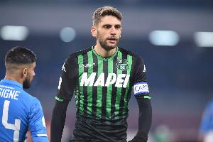 下周將戰(zhàn)AC米蘭！薩索洛官方：貝拉爾迪右腿屈肌中度撕裂