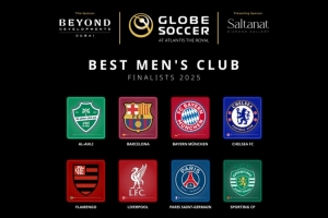 環(huán)足獎年度最佳男足俱樂部最終候選：巴黎、切爾西、利物浦在列