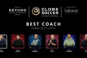 環(huán)足獎最佳主帥最終候選：阿隆索、阿爾特塔、斯洛特、恩里克在列