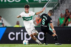 天空體育：阿森納關(guān)注埃爾切20歲中場(chǎng)羅德里戈·門(mén)多薩