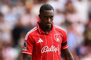 太陽報(bào)：森林邊鋒奧多伊認(rèn)真考慮代表加納，參加明年世界杯