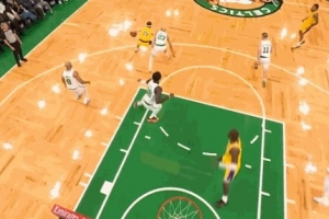 嚴(yán)防死守！沃爾什各種纏繞里夫斯 科塔虎視眈眈隨時準(zhǔn)備包夾！