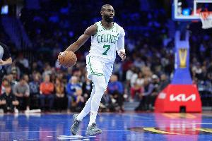 昨天因病缺陣&場均29分！杰倫·布朗可以出戰(zhàn)今天對陣湖人的比賽