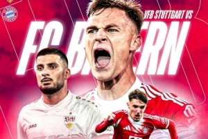 拜仁官推曬本輪德甲對陣斯圖加特海報，基米希、卡爾出鏡