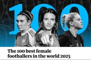 衛(wèi)報(bào)評2025女足百大球星：邦馬蒂、卡爾登泰、魯索前三