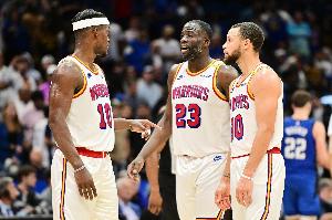 勇士客戰(zhàn)騎士 兩個(gè)庫(kù)里&巴特勒&追夢(mèng)&梅爾頓&霍福德6人缺席