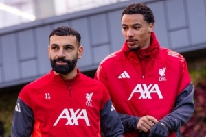 看著心情不錯？利物浦更新官推，曬出薩拉赫訓練照