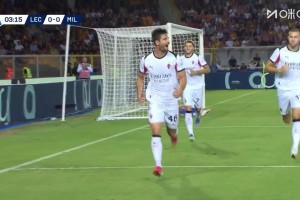 可惜！加比亞開場4分鐘頭球破門！主裁判罰推人犯規(guī)進球無效！