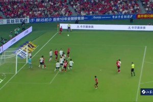 角球開得漂亮！南通隊19歲小將金成民泰山壓頂，比分來到2-0??