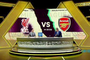 張路：索博這個任意球真是神奇，詹?。汉鹆肯喈?dāng)高啊