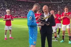 金手套換不來續(xù)約！22-23賽季德赫亞17次零封獲金手套獎(jiǎng)！