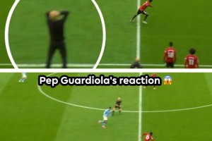 梅努穿襠戲耍后場邊瓜迪奧拉的反應??