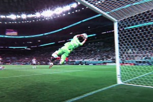 “當所有阿根廷球員都回頭的那一刻，大馬丁就是場上唯一的光”