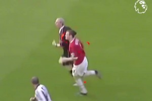 ??裁判惹怒魯尼！魯尼用一腳逆天世界波驚呆裁判！