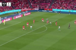 穆帥葡超無緣連勝！本菲卡86分鐘進球，補時遭神仙球絕平！