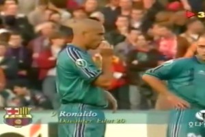 外星人！大羅97年對陣巴黎全場集錦！遭遇各種野蠻防守！