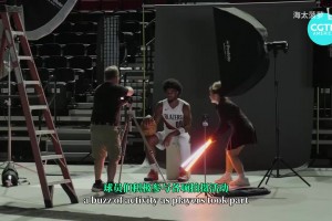 全世界都能看到！中國國際電視臺下的楊瀚森：他決心全力以赴！