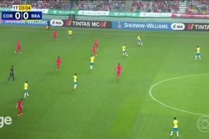 【集錦】友誼賽-主場(chǎng)慘??！韓國(guó)0-5遭巴西血洗 羅德里戈雙響