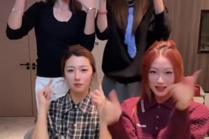 趙繼偉和高詩巖媳婦一起跳舞！他們這個閨蜜團顏值都好高啊??