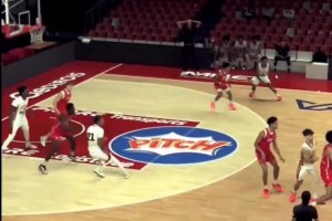 文班18歲的弟弟奧斯卡正效力于法國聯(lián)賽，跟哥哥比起來很普通