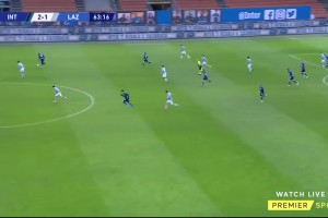 名場(chǎng)面：情人節(jié)比賽盧卡庫(kù)助攻勞塔羅進(jìn)球，然后場(chǎng)上“秀恩愛”！