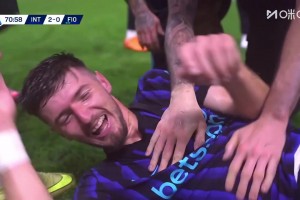 優(yōu)雅！蘇契奇禁區(qū)起舞拉小提琴過人破門！國米2-0領先佛羅倫薩！