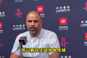 烏度卡：隊(duì)員們開始了解KD打法&主動找他傳球！我也鼓勵這樣做