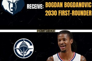 解快船燃眉之急？美媒炸裂交易方案：快船得到莫蘭特，送出科林斯+博格丹！