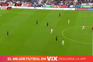 單場(chǎng)雙帽！內(nèi)維斯第81分鐘戴帽，葡萄牙8-1領(lǐng)先亞美尼亞