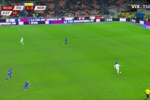 最后時刻錦上添花！拉爾森長途奔襲破門得手，挪威4-1意大利