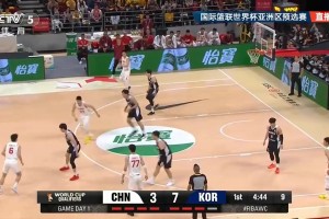 這打了個(gè)啥？中國配合生疏胡明軒被大帽 李賢重轉(zhuǎn)換又中3分??