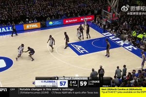 NCAA焦點戰(zhàn)！衛(wèi)冕冠軍佛羅里達VS杜克，最后時刻真焦灼