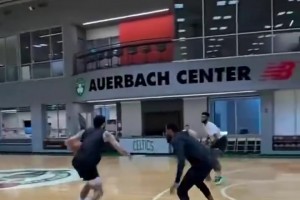 塔圖姆最近這訓練狀態(tài)，看起來離復出不遠了哦！