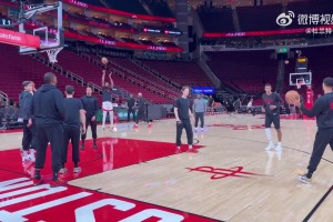 有點像杜蘭特了？小賈巴里-史密斯賽前訓(xùn)練投籃